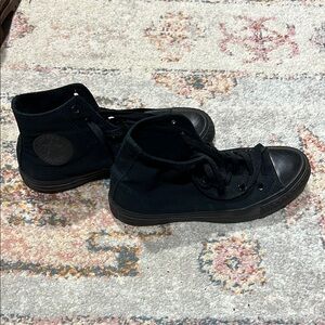 Converse Black High-Top Sneakers